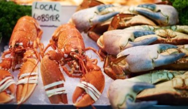 Лобстеры в Сент Хельер